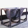 Indesinenter revisat 106 x 126 x 224 cms Ferro i plom 1995_w98_h98